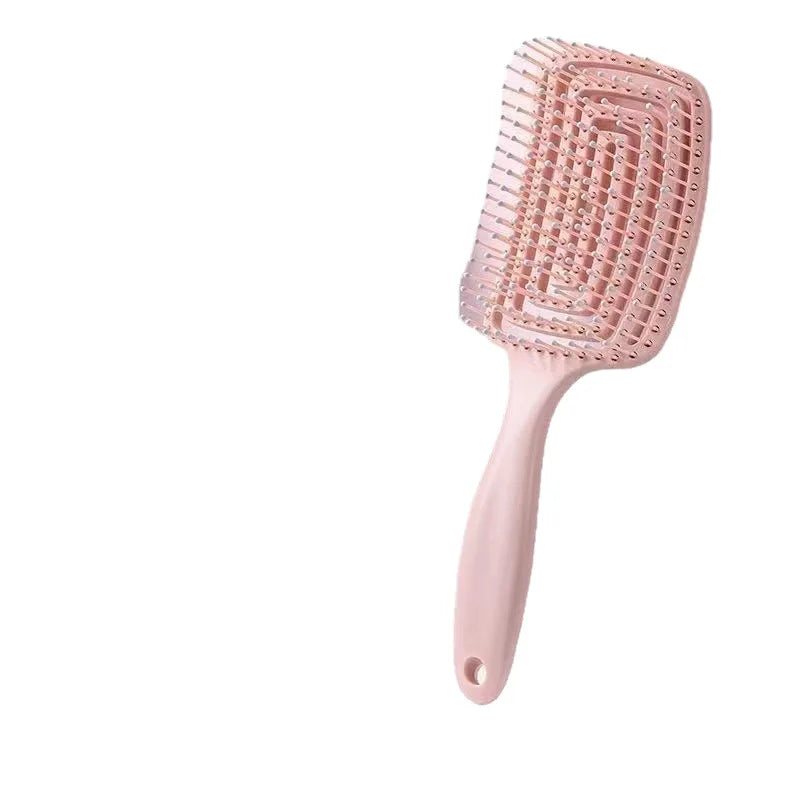 Women's Oil-proof Styling Comb Crown Volumizing Paddle Curved Qme