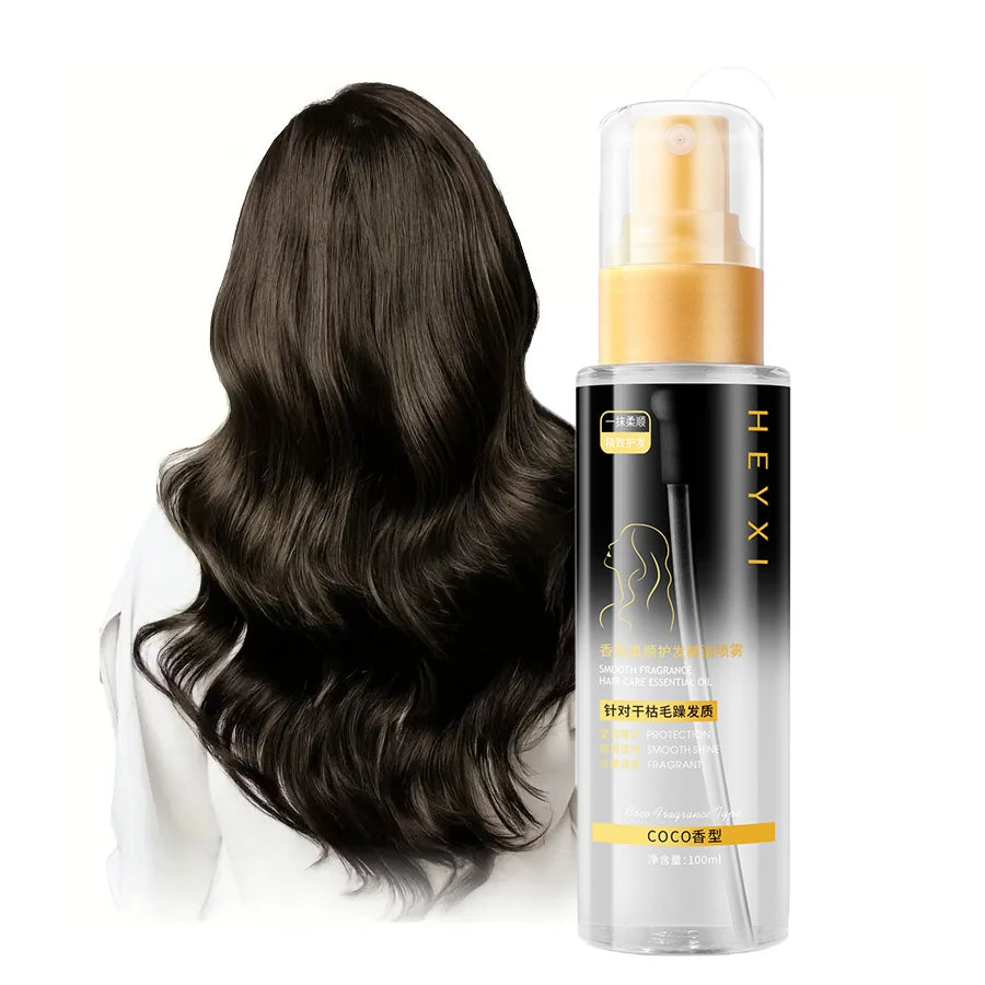 Smooth Hair Care Essential Oil Dry Gently Protect Split Ends Spray Qme 1PCS