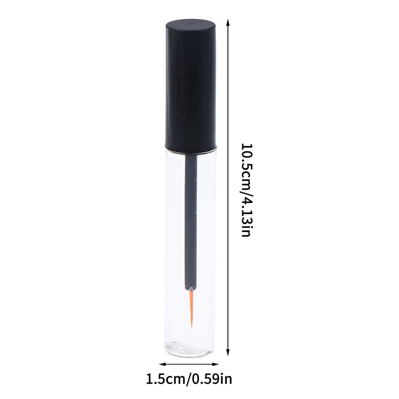 1 Transparent Empty Eyeliner Tube Refillable Container Eyelash Makeup Qme