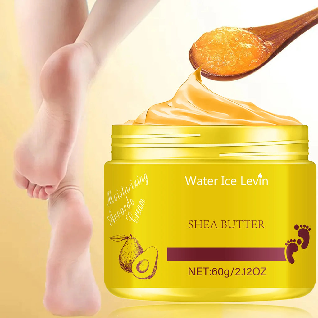 Water Ice Levin Shrando Pure Shea Butter 60g | Intense Moisture Lock | Skin Repair & Nourishment for All-Day Softness Qme