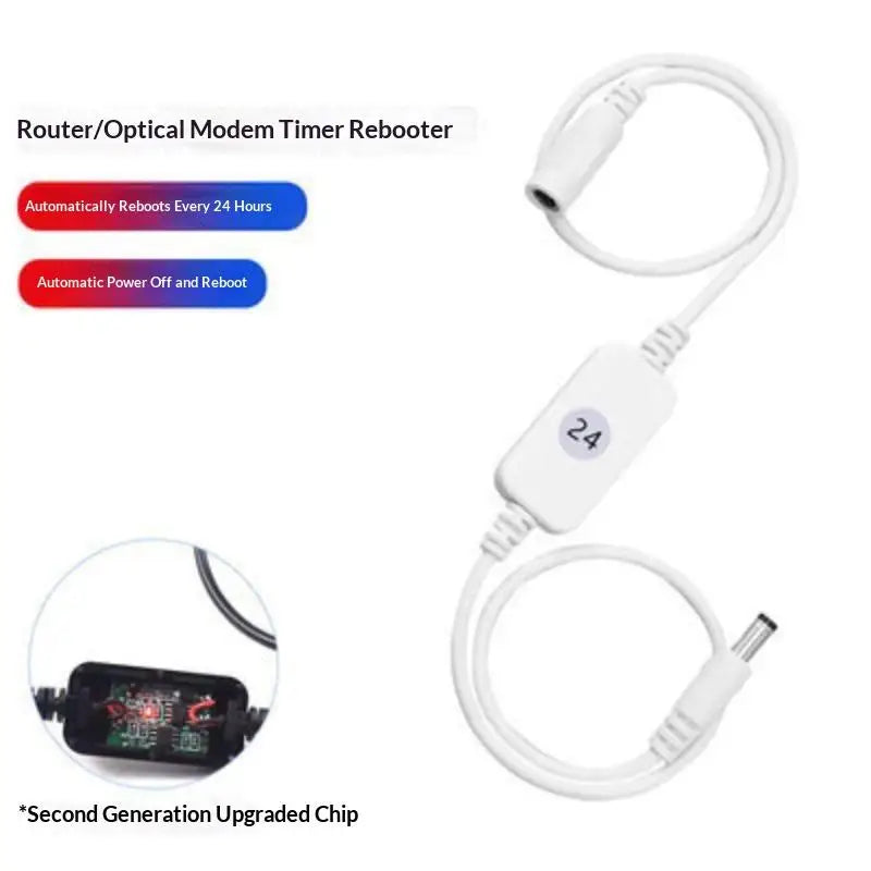 Wifi Router Auto Restart Reset Rebooter 72 Hours Timed Plug Small Qme A4
