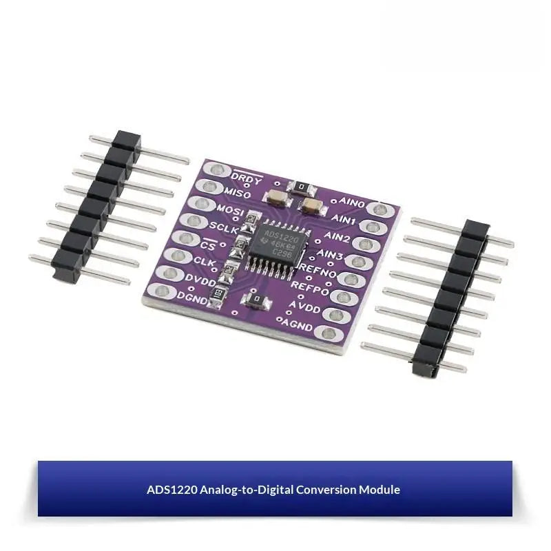 I2C Low Power 24 Bit Analog-to-digital Converter ADS1120 ADS1220 ADC Qme ADS1220 24 Bit