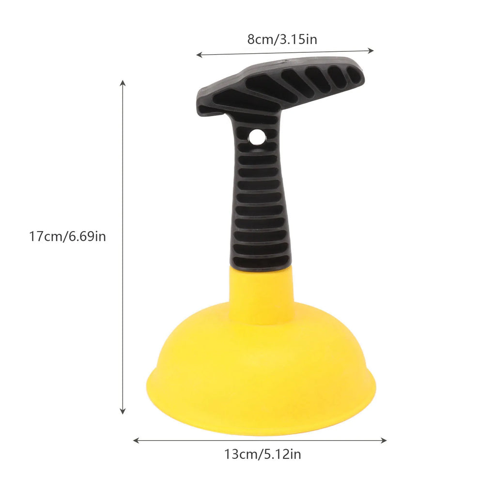 Mini Plunger Powerful Slip Proof Handle Efficient Small Drain Plunger for Toilet Bathtub Sink Mini Plunger Small Toilet Plunger Qme