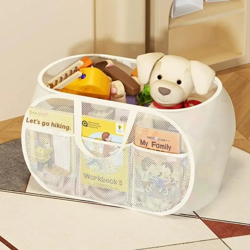 Multifunctional Children's Toys Storage Basket Large Capacity Laundry Qme