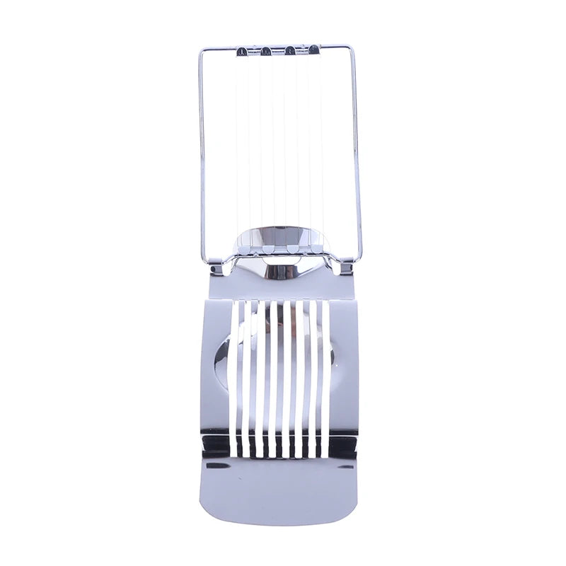 Stainless Steel Egg Cutter Preserved Splitting Tool Fancy Slicer Qme