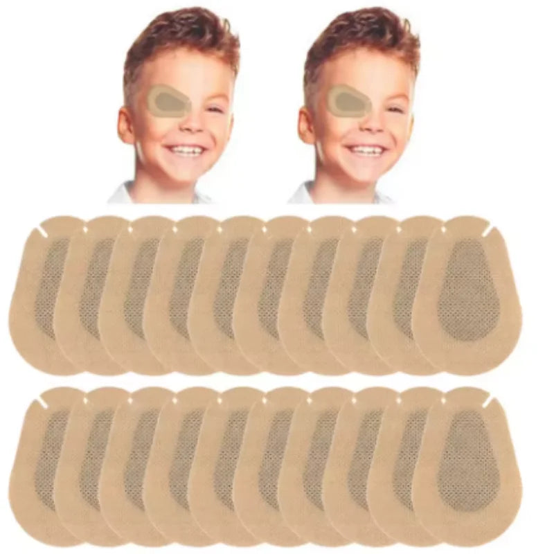 10/30/50/100pcs Cute Adhesive Eye Patches Shading Strabismus Children Correction Protect Eyesight Sterile Eye Pad Qme