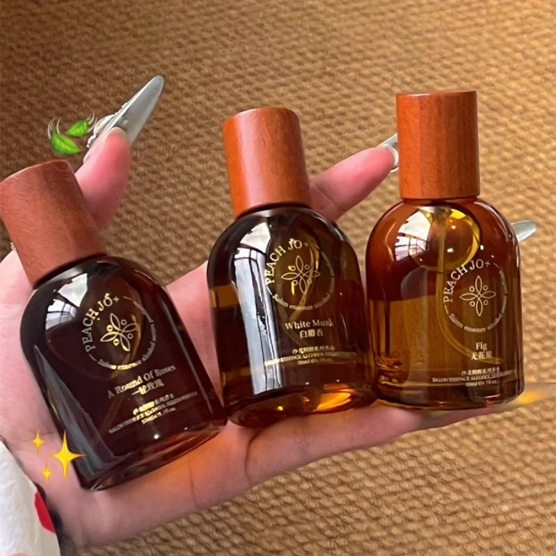 Fig White Musk Perfume Korean Woody Floral Fragrance Green Leaf Qme