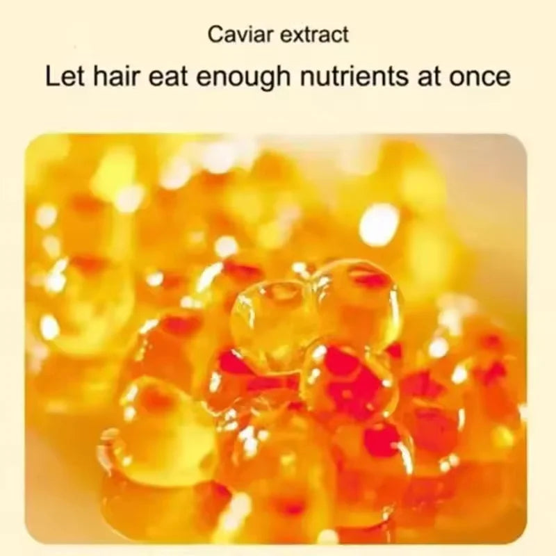 Caviar Hair Mask 5 Seconds Repair Damage Frizzy Smooth Hair Organic Keratin Straightening Restore Soft Nourish Magical Hair Care Qme
