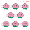 Lot Tennis Vibration Dampeners Accessories Cartoon Fruit Shape Racket Qme A2