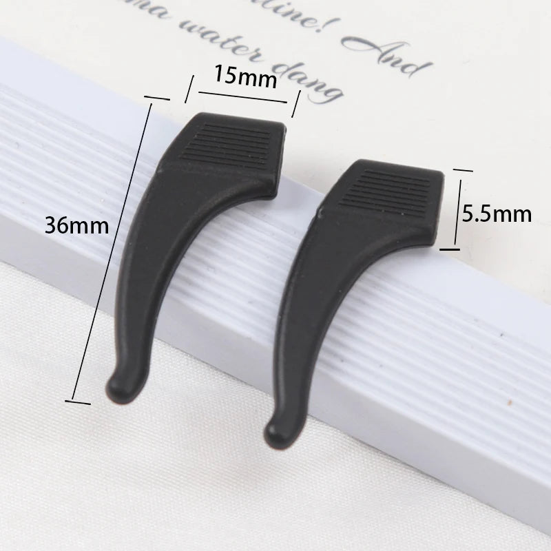 5 Pairs Comfortable Silicone Anti-slip Ear Hooks Women Men Antiskid Qme