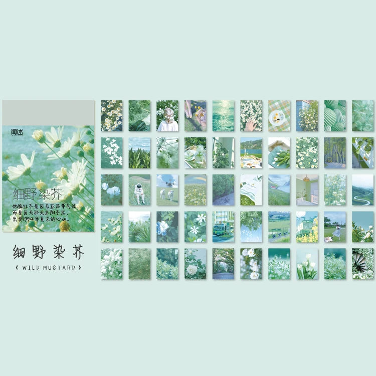 Van Gogh Multi-style Kraft Paper Card Decorative Diary Album DIY