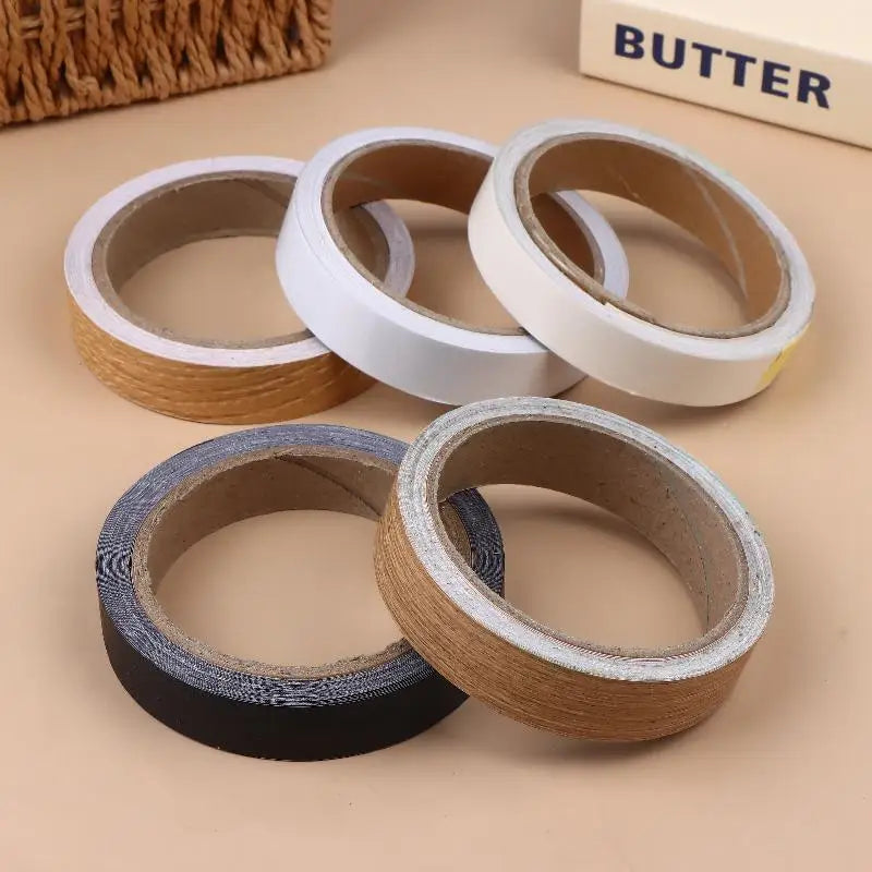 1PC 10mx2cm Preglued Edging PVC Edge Banding For Wood Kitchen Wardrobe Furniture Table Desk Board Edgeband Edger Glossy. Qme