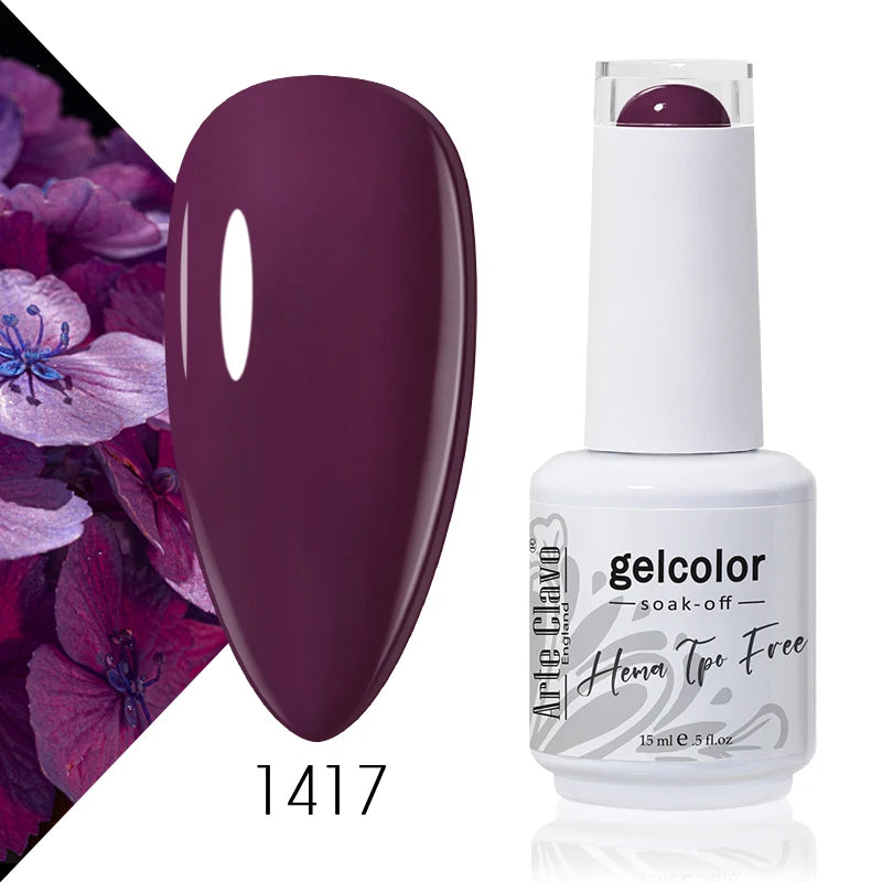 Arte Clavo Gel Nail Polish HEMA TPO Gorgeous Soak Off UV LED Semi