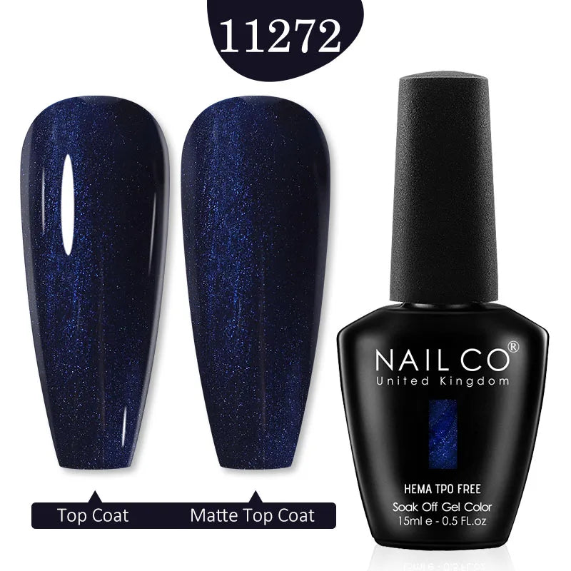 NAILCO Glitter Reflective Series Gel Nail Polish Nails Art Semi
