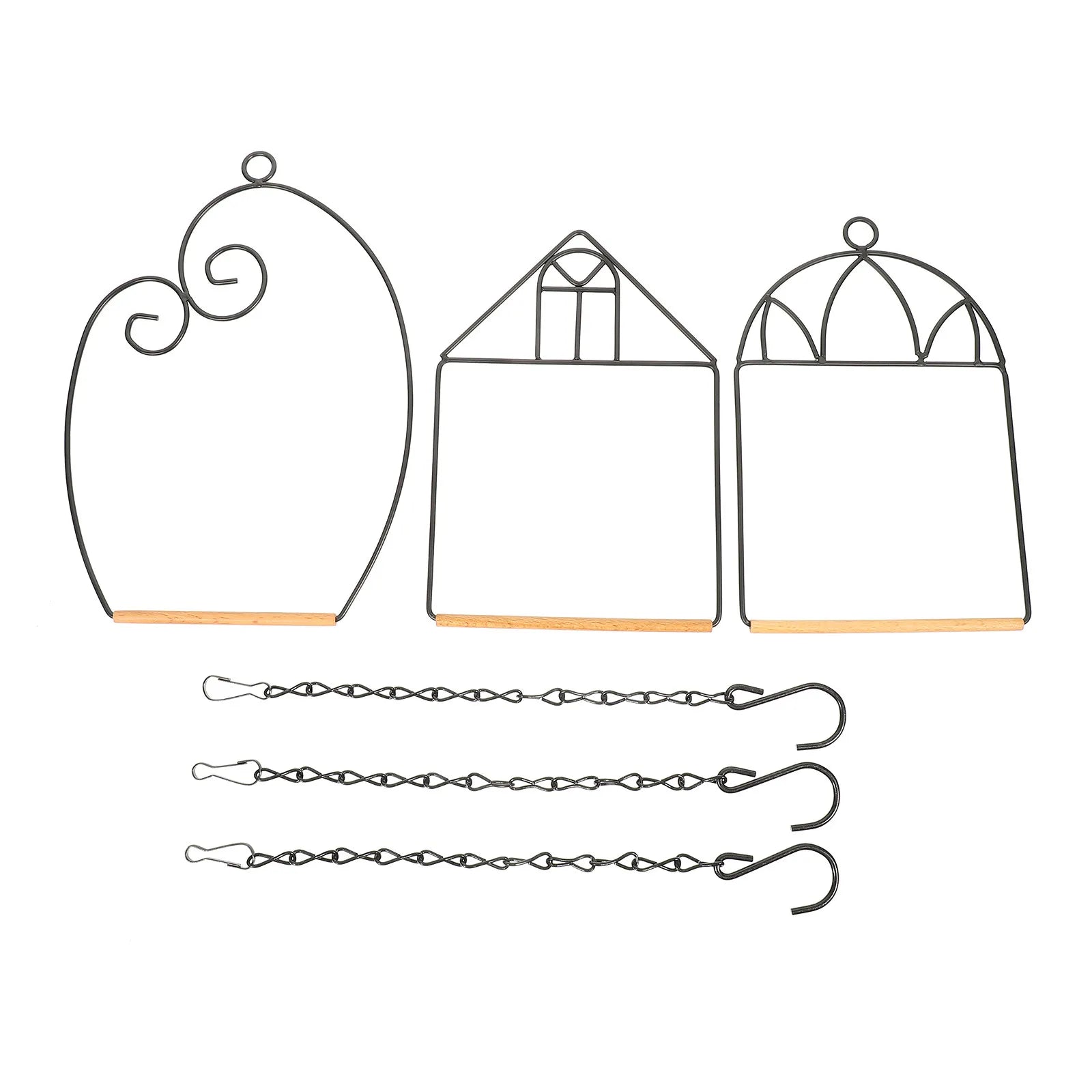 3Sets Metal Bird Perch Stand Portable Parrot Training Rack for Indoor Outdoor Use Chewing Resting Play Hanging Bird Playground Qme Default Title