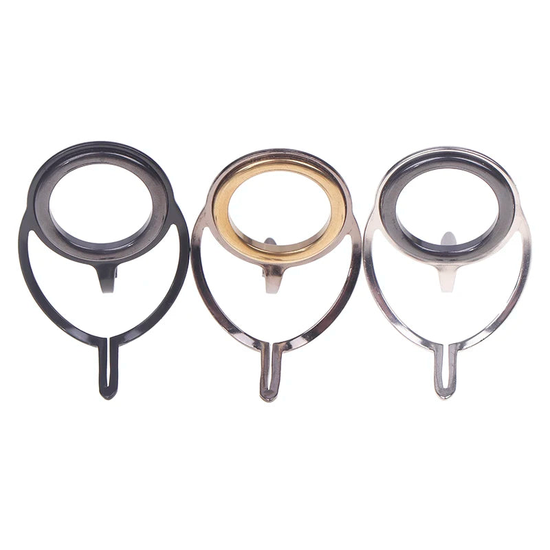 Fishing Tackle Stainless Steel Repair Rod Guide Ring Tip Pole Circle Qme