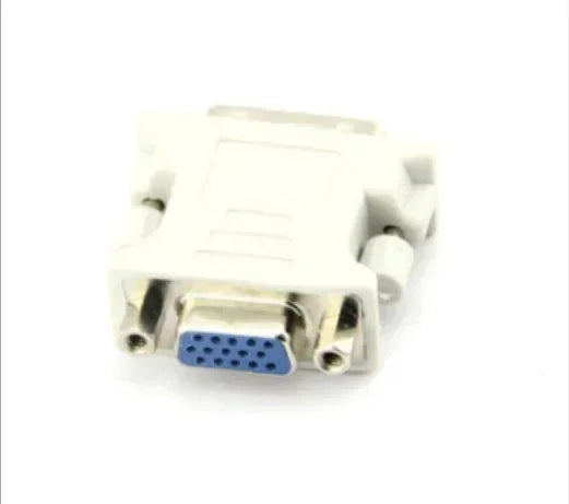 Adapter DVI-I Male To VGA /D-Sub/ Female ESPADA Model: EDVI-Dsabadap/video Adapter DVI To VGA, DVI 29 M SVGA 15 F White Qme