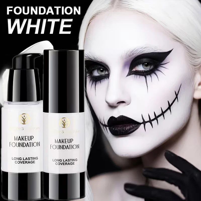 White Liquid Foundation Waterproof Long-lasting Ideal Vampire Qme