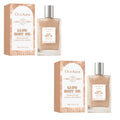 OceAura Glow Body Oil Honey Glitter Silky Skin Radiance Enhanced Deep Nourishment Non-greasy Coconut Oil Moisturizing Body Oil Qme 2 X 50ml Boxed