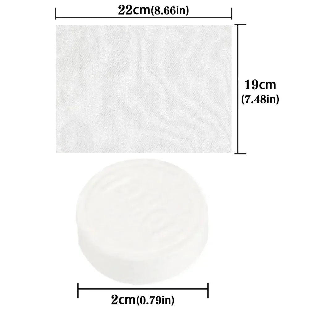 100pcs Camping Disposable Compressed Towel Travel Hotel Portable Face Wash Towel Absorbent Towel Tactical Camping Supplies Qme