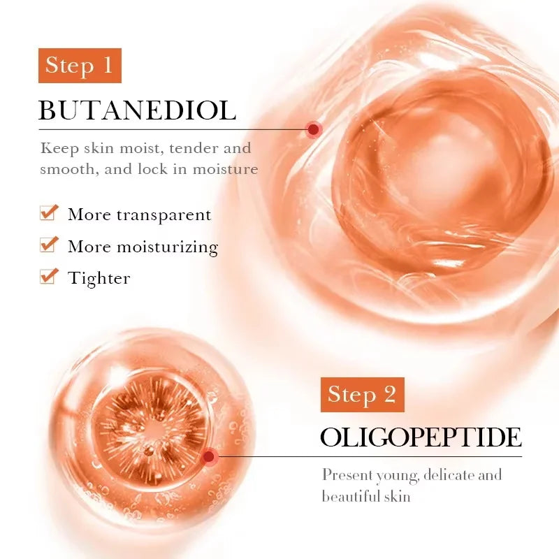 BIOAOUA Oligopeptide Face Skin Repair Freeze-dried Powder Set Sensitive Skin Moisturizing and Smoothing Hyaluronic Acid Essence Qme