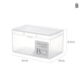 Dustproof Durable Jewelry Storage Case Container Mini Plastic Box Qme B