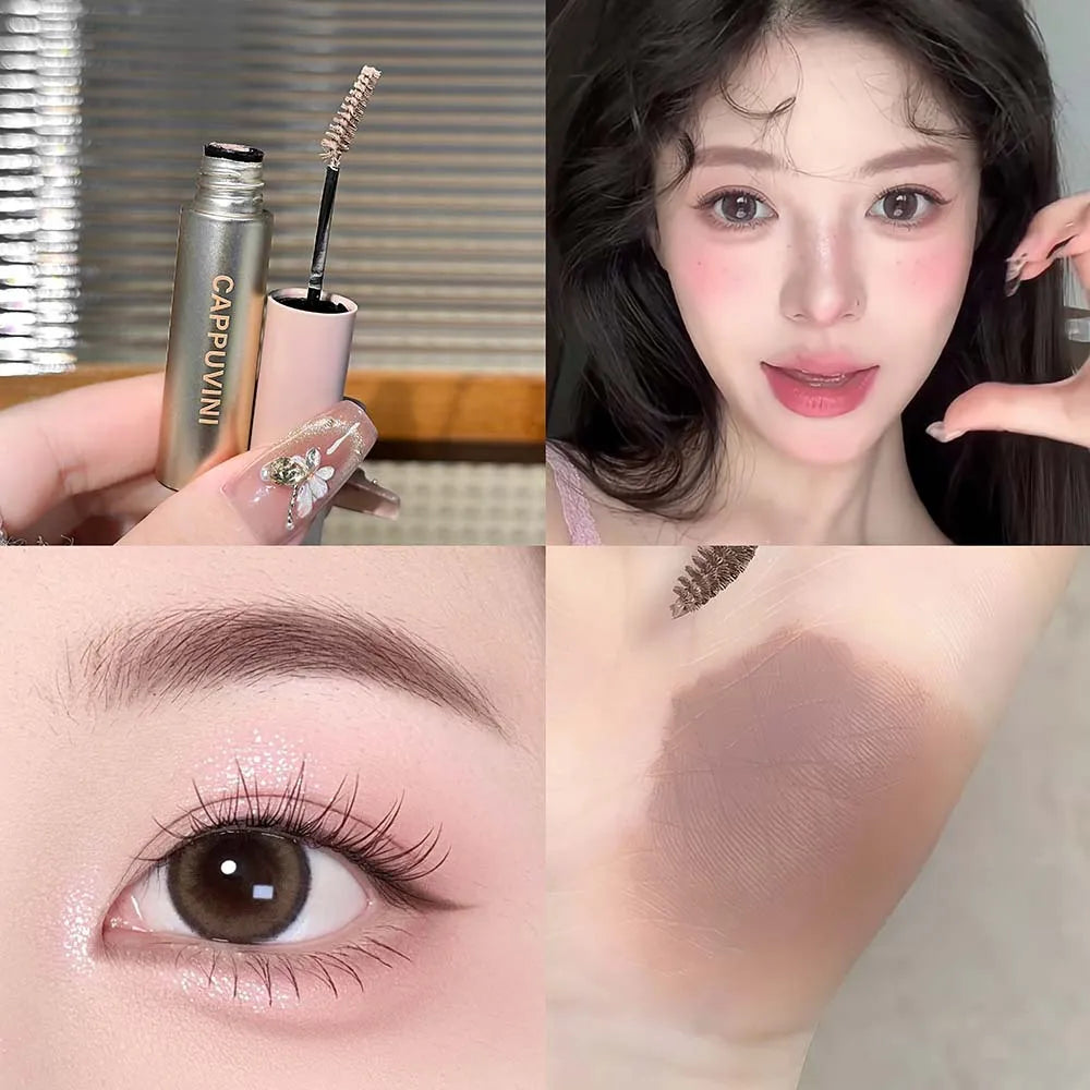 Mist Velvet Eyebrow Dye Cream Long Lasting Pink Brown Color Eyebrow Mascara Tint Sweatproof Wild Brow Enhancer Cream Cosmetics Qme 03 3.5g