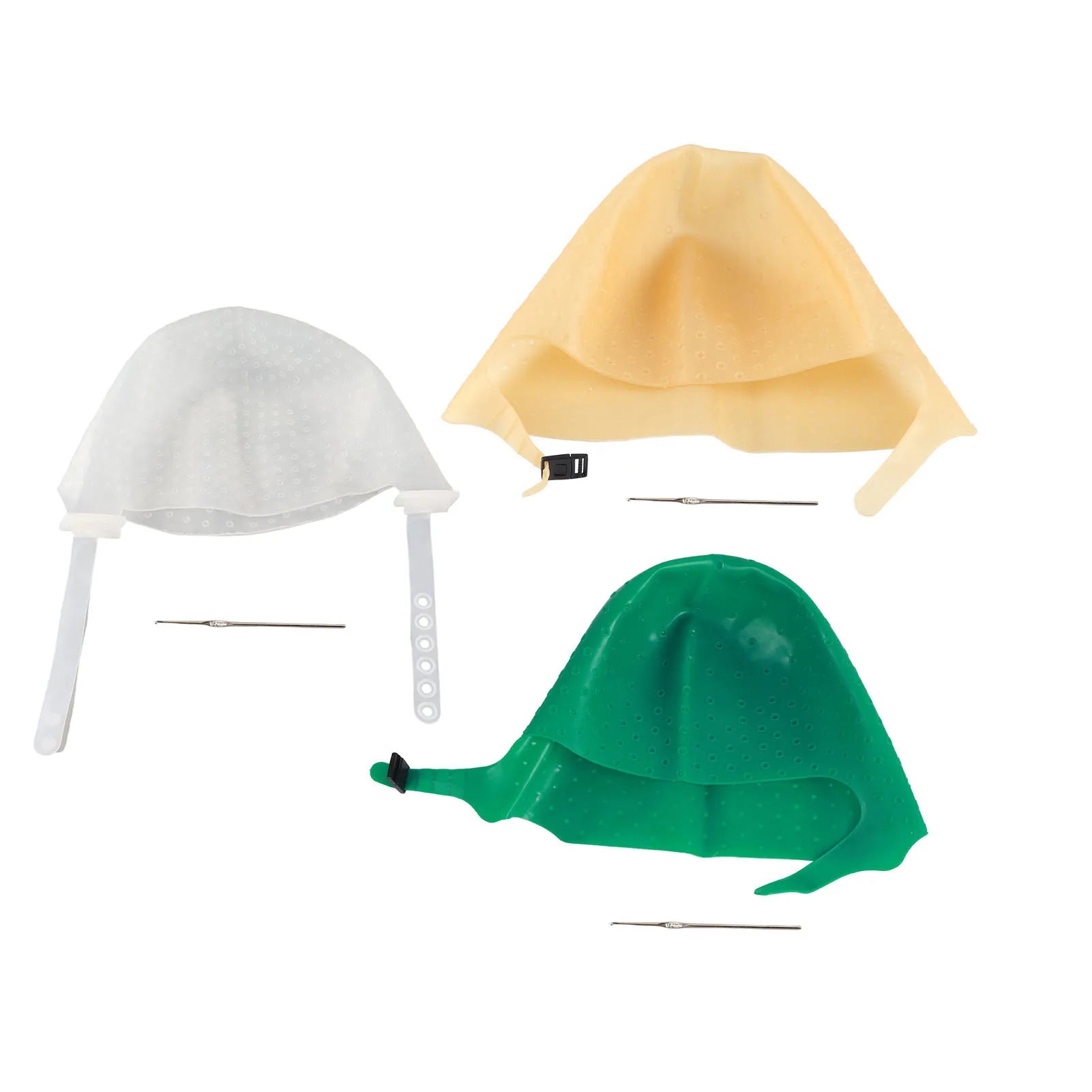Hair Coloring Highlighting Hat Silicone Reusable DIY Hair Dyeing Hat Tool for Beauty Salon Hair Dyeing Hat Hairdressing Hat Tool Qme