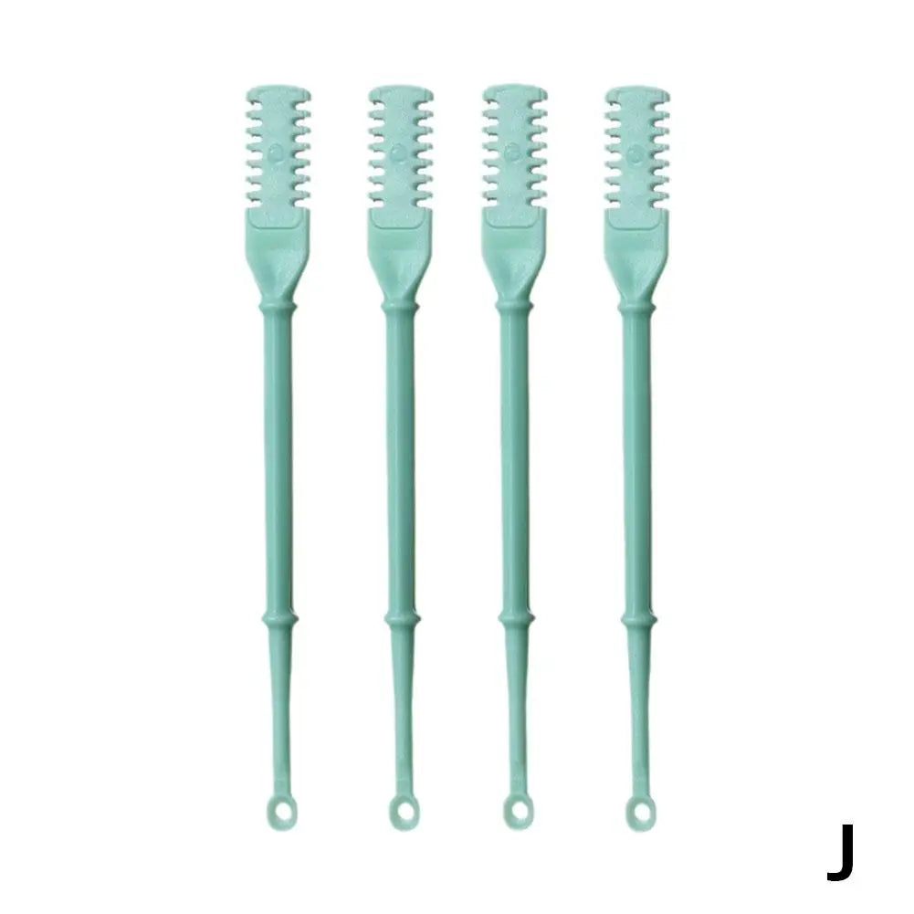 2-in-1 Nasal Hair Cutter,Double Sided Nose Hair Knife,Nostril Hair Remover Tool 360° Rotating Nose Hair Trimmer, For Women Men Qme J CN