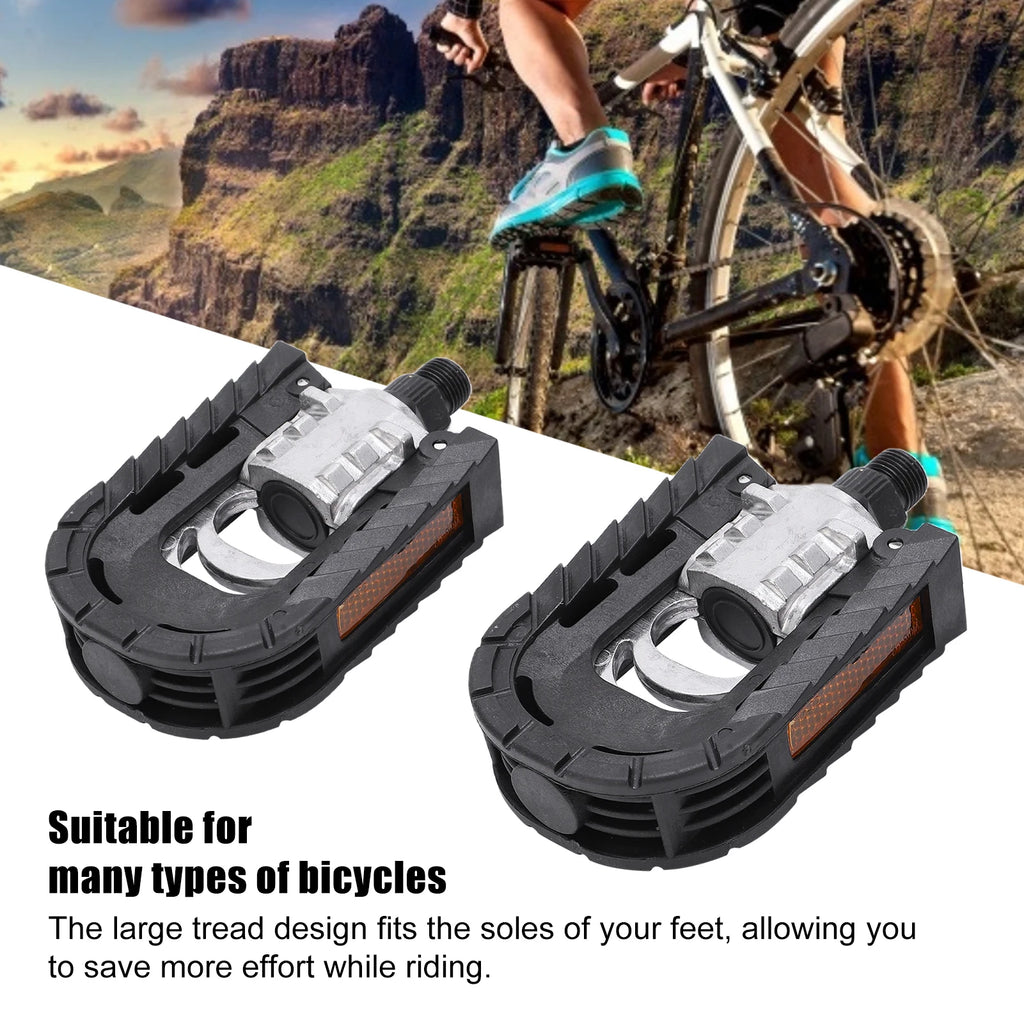 Mountain Bike Pedal Aluminum Alloy Folding Flat Pedals for Cycling Sports Mountain Bike Pedal Cycling Pedals Qme