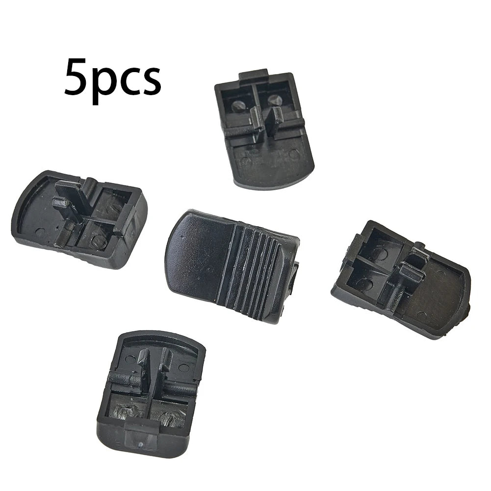 Machine Accessories 5pcs Angle Grinder Switch Button Repair Parts Plastic Black For Bosch GWS6/8-100/125 FF03-100A Power Tool Qme