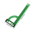 Woodworking Tools Aluminum Alloy Right Angle Metric Ruler Wood Qme China Mainland Red