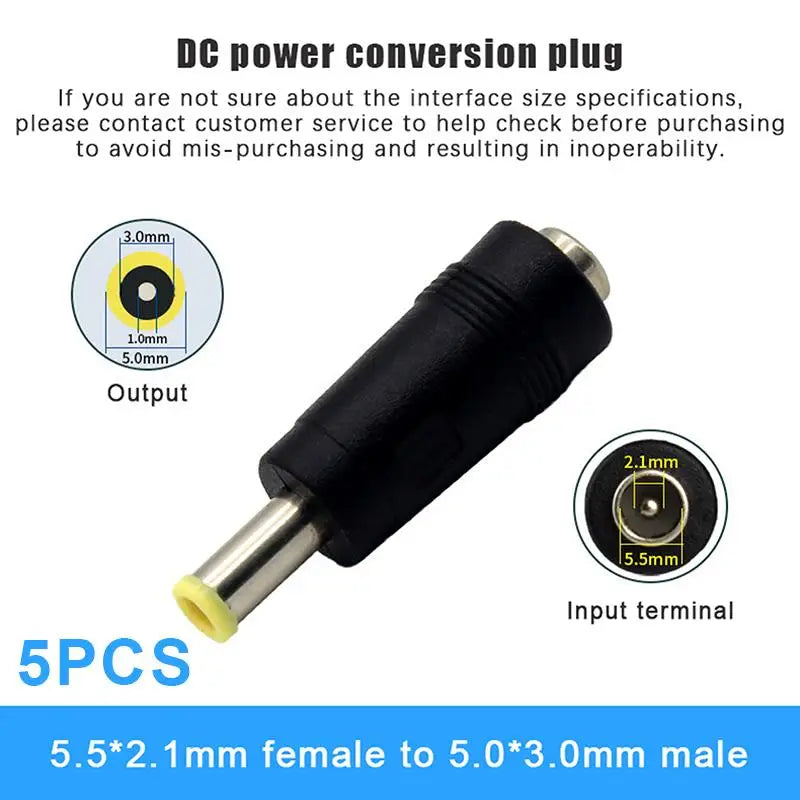 Multi C Tablet Micro USB 20 DC Power Jack Adapter Replacement Travel Qme A6