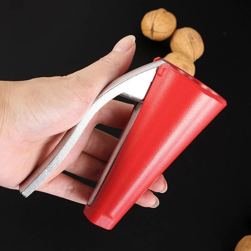 Multifunctional Walnut Clip Hazelnut Shell Opener Home Peel Walnuts Qme Red