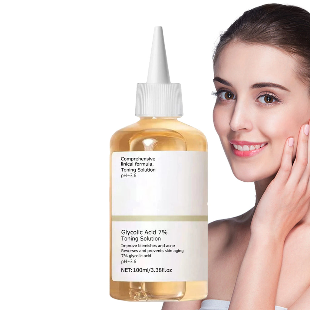 Glycolic Acid 7 Toner Nourishing Gentle Remove Acne Fade Fruit Qme