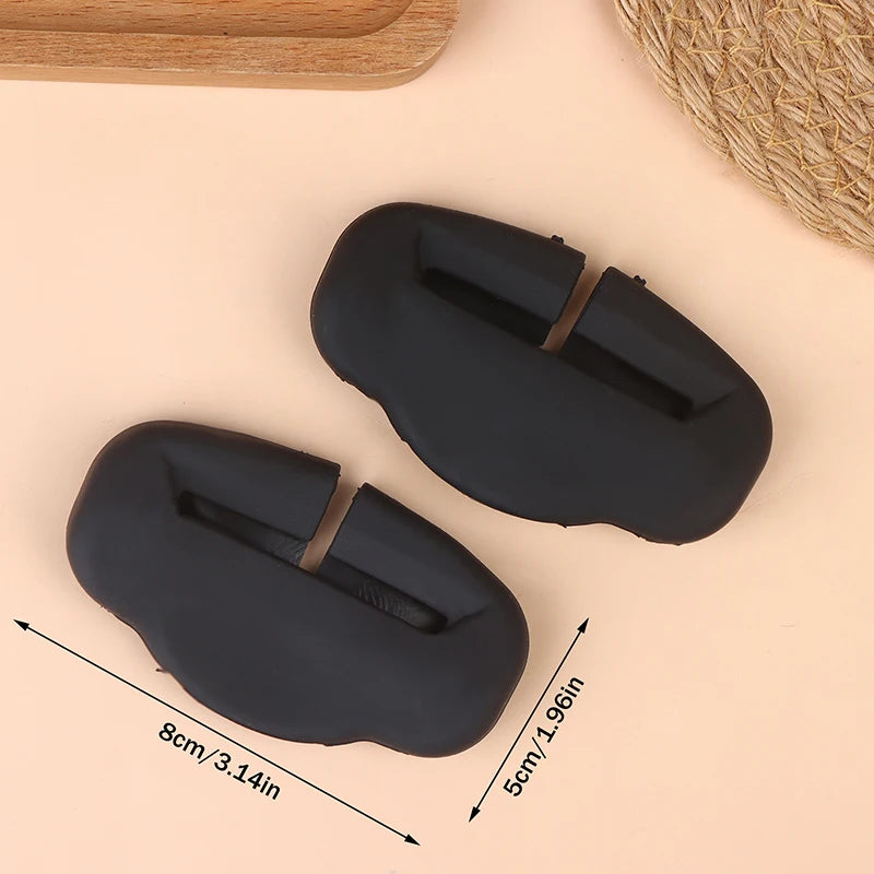 Seat Belt Buckle Cover Anti-scratch Rubber Car Protector Clip Qme