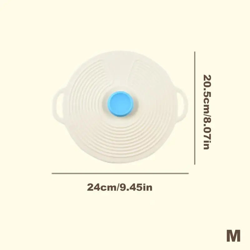 CC11Silicone Fresh-keeping Lid Anti-spill Dust-proof Leak-proof Qme M