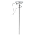 Adjustable Hanging Cooking Thermometer Stainless Steel Temperature Gauge with Clip for Coffee Milk Foaming Kitchen BBQ Tool Qme Silver