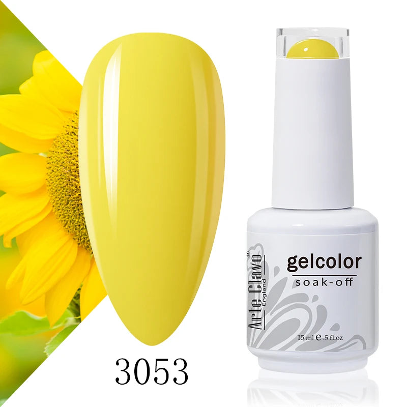 Arte Clavo Macaron Spring Series Gel Nail Polish Pigment Semi