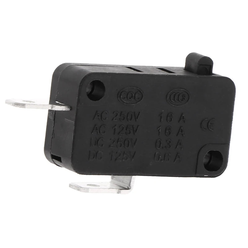 5PCS -103 Microwave Oven Door Switch Fit For Microwave Washing Machine Rice Cooker 16A 250V 2 Pins. Qme