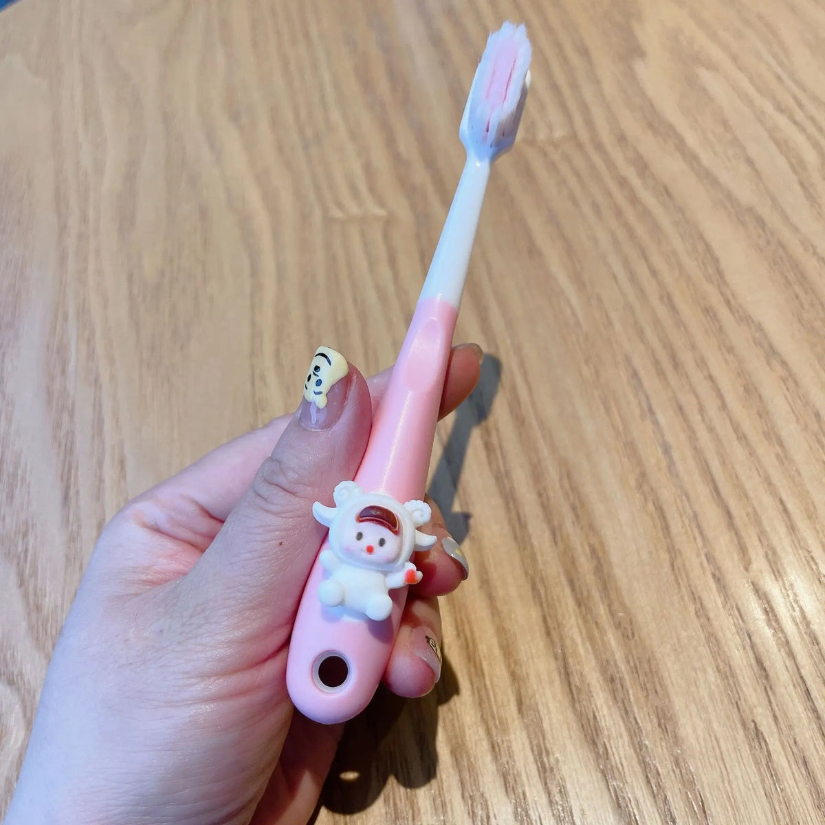 Hello Kitty Kuromi Cartoon Toothbrush Cute Student Soft Bristles Qme 10