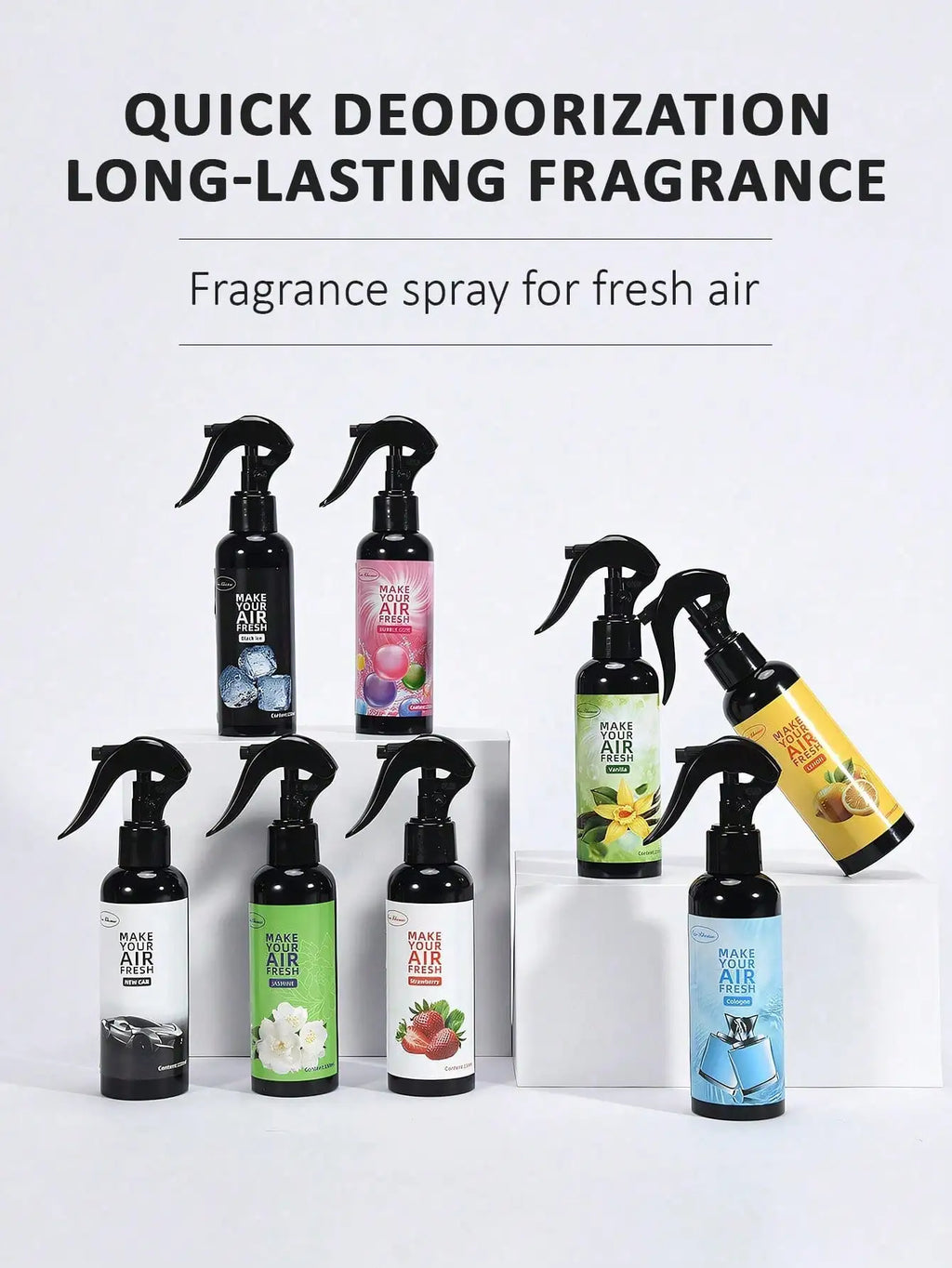 Plant Extract Aromatherapy Spray Clothing Home Car Strong Air Qme