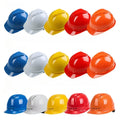 Outdoor Working Construction Workplace Adjustable Thickened Protective Safety Hard Hat ABS Material Qme Regular - Yellow S