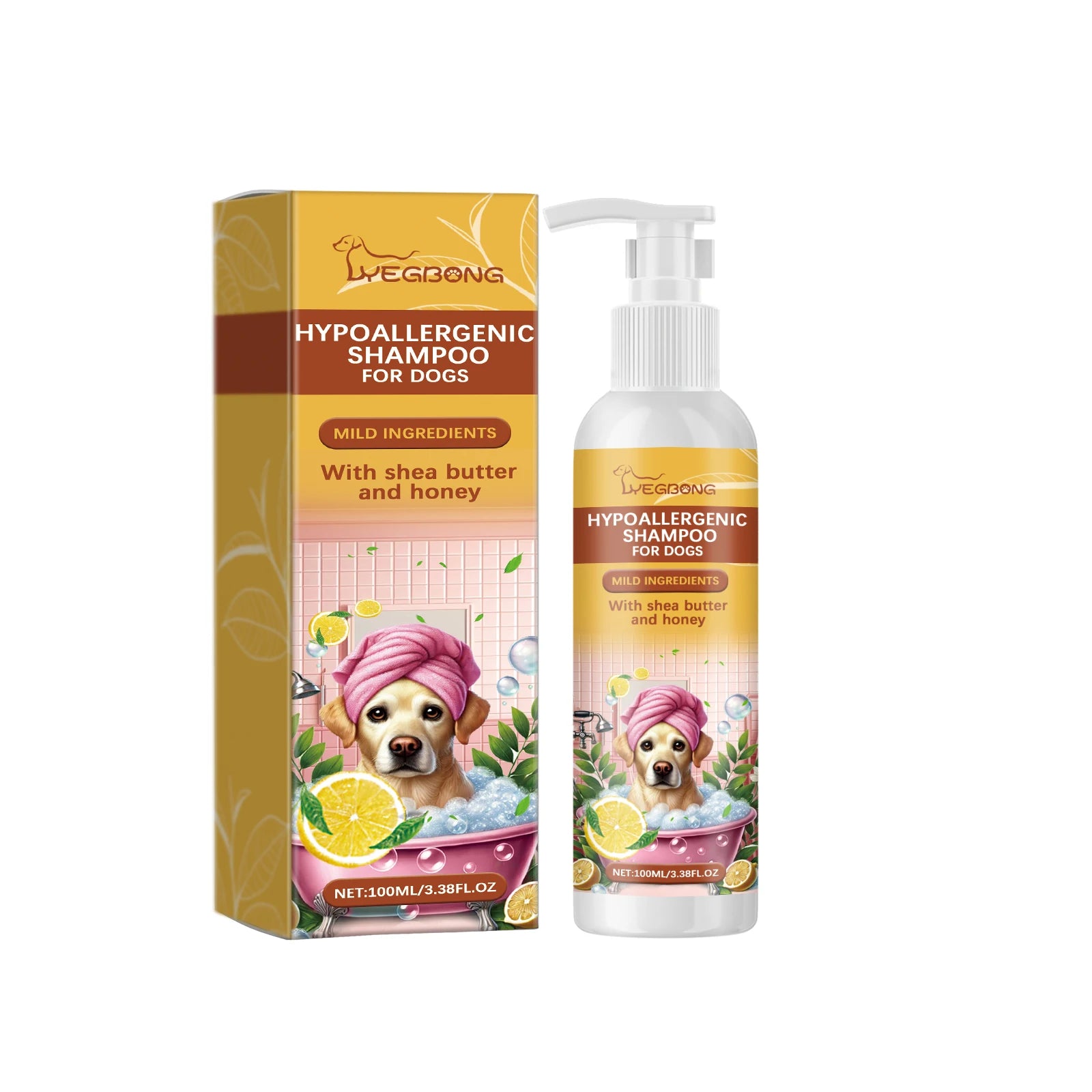 Hypoallergenic Dog Shampoo Removing Stain Eliminate Body Odors Relieve Itching Smooth Hair Without Tangling Pet Cleaning Shampoo Qme Hypoallergenic