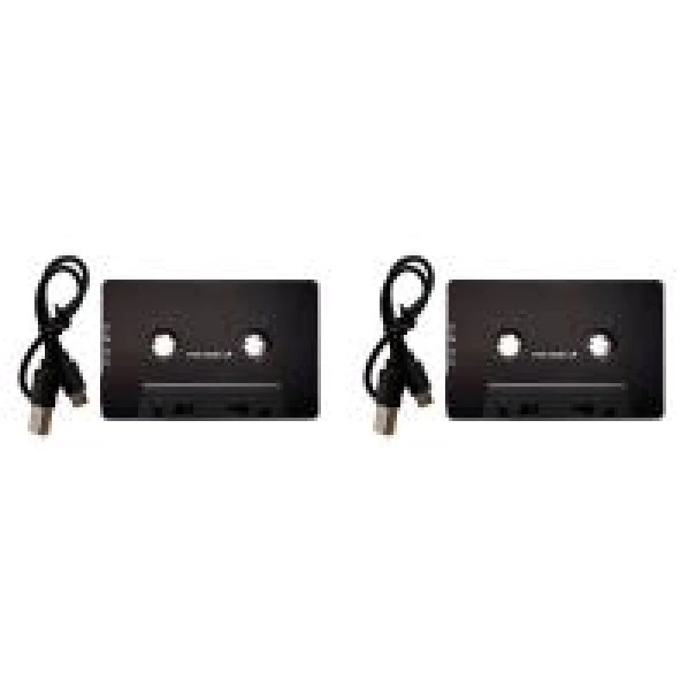 1/2PCS Universal Bluetooth 5.0 Converter Car Tape Converter Car MP3/SBC/stereo Bluetooth Audio Cassette Player AUX Adapter Qme 2PCS