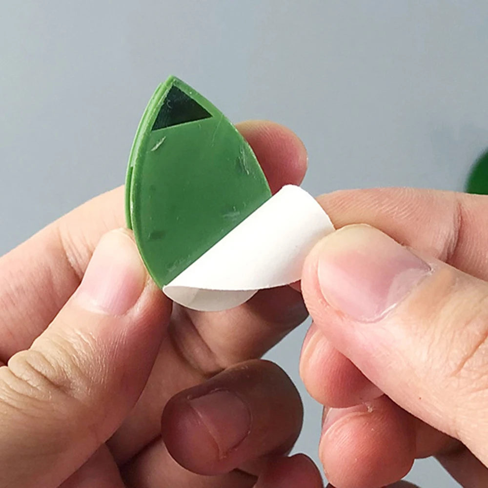 10/20/30Pcs Plant Climbing Wall Fixer Leaf Type Green Plant Invisible Fixing Device Vine Clip Fastener Snap Traction Shaping Qme