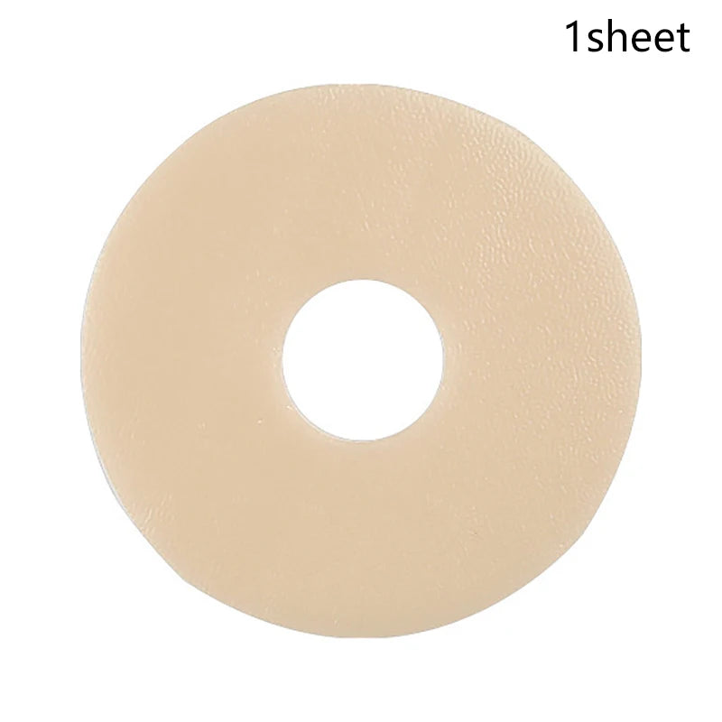 Reusable Silicon Gel Invisible Stickers Circular Arc Chest Concealer Qme circle