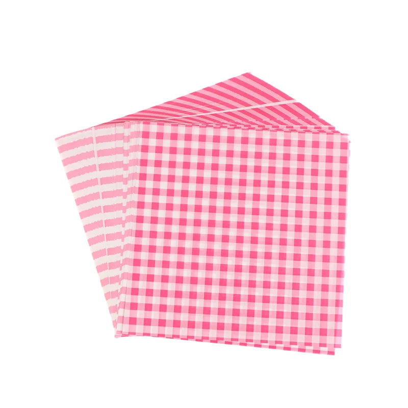 100pcs Food Waxed Paper Oil-Proof Wax Paper Bread Sandwich Burger Fries Macarons Packaging Kitchen Baking Tool Decor Paper Qme