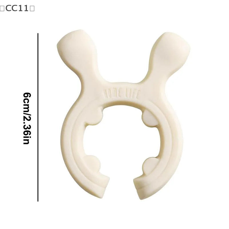 CC11Multifunctional Deer Ear Spatula Holder Anti Scalding Overflow Qme