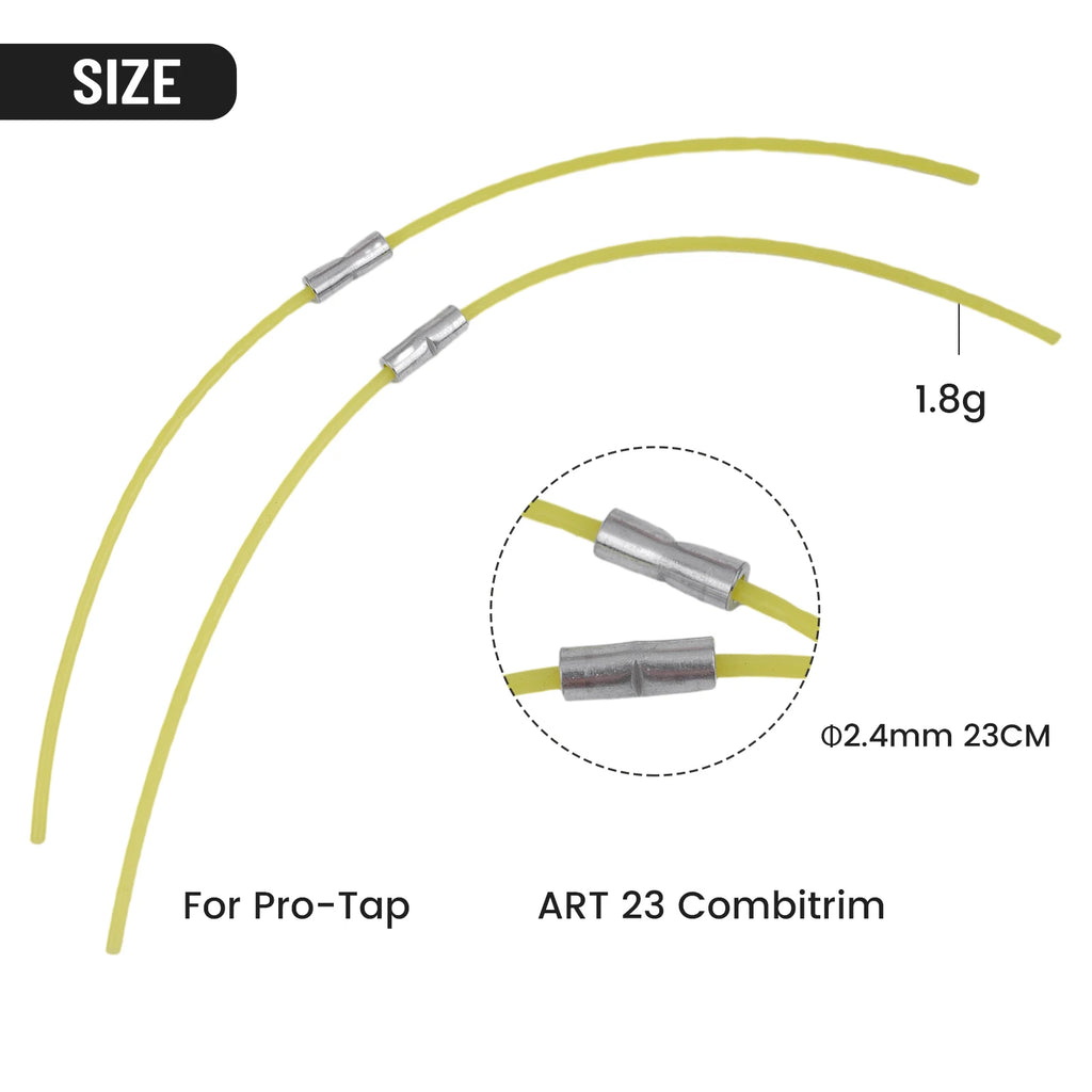 10Pcs Trimmer Strong Spool Line For BOSCH F016800174 ART 23 COMBITRIM Cordless Brush Cutter Lawn Mower Replacement Parts Qme